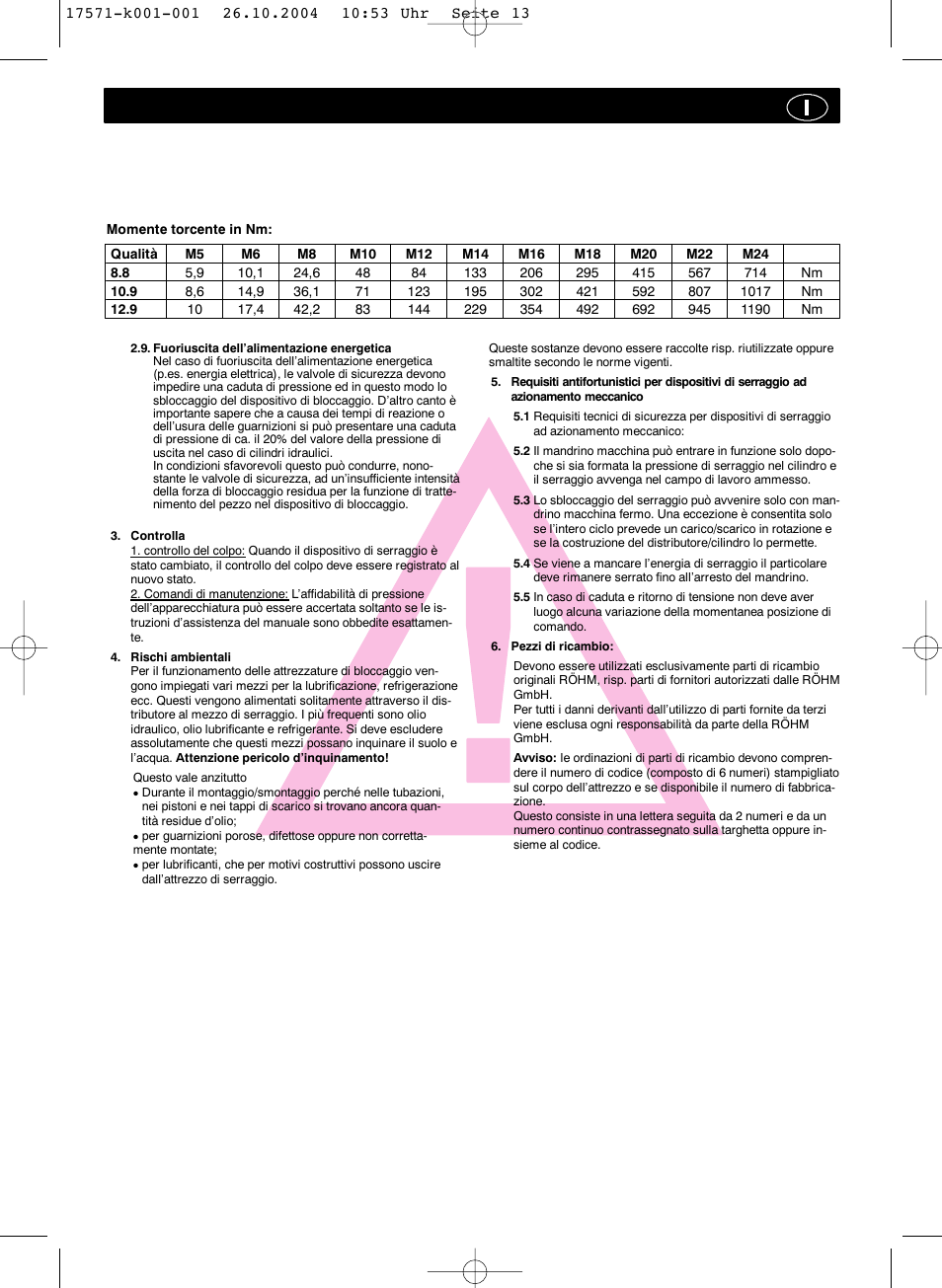 ROHM SZS - oil-operated cylinders User Manual | Page 13 / 24