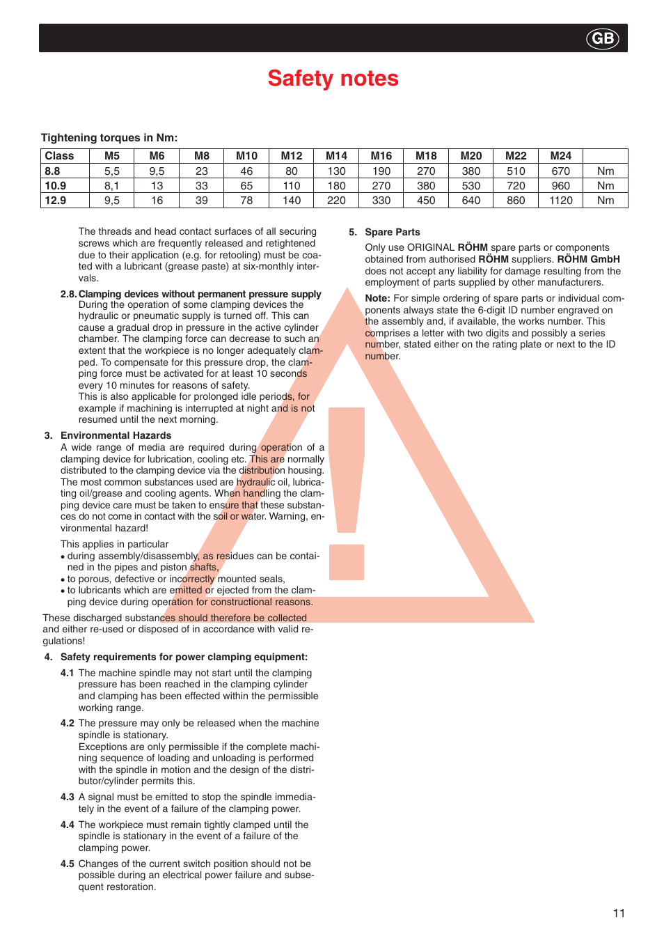ROHM LVS / LV / LT / LTS - Air-actuating cylinders User Manual | Page 11 / 28
