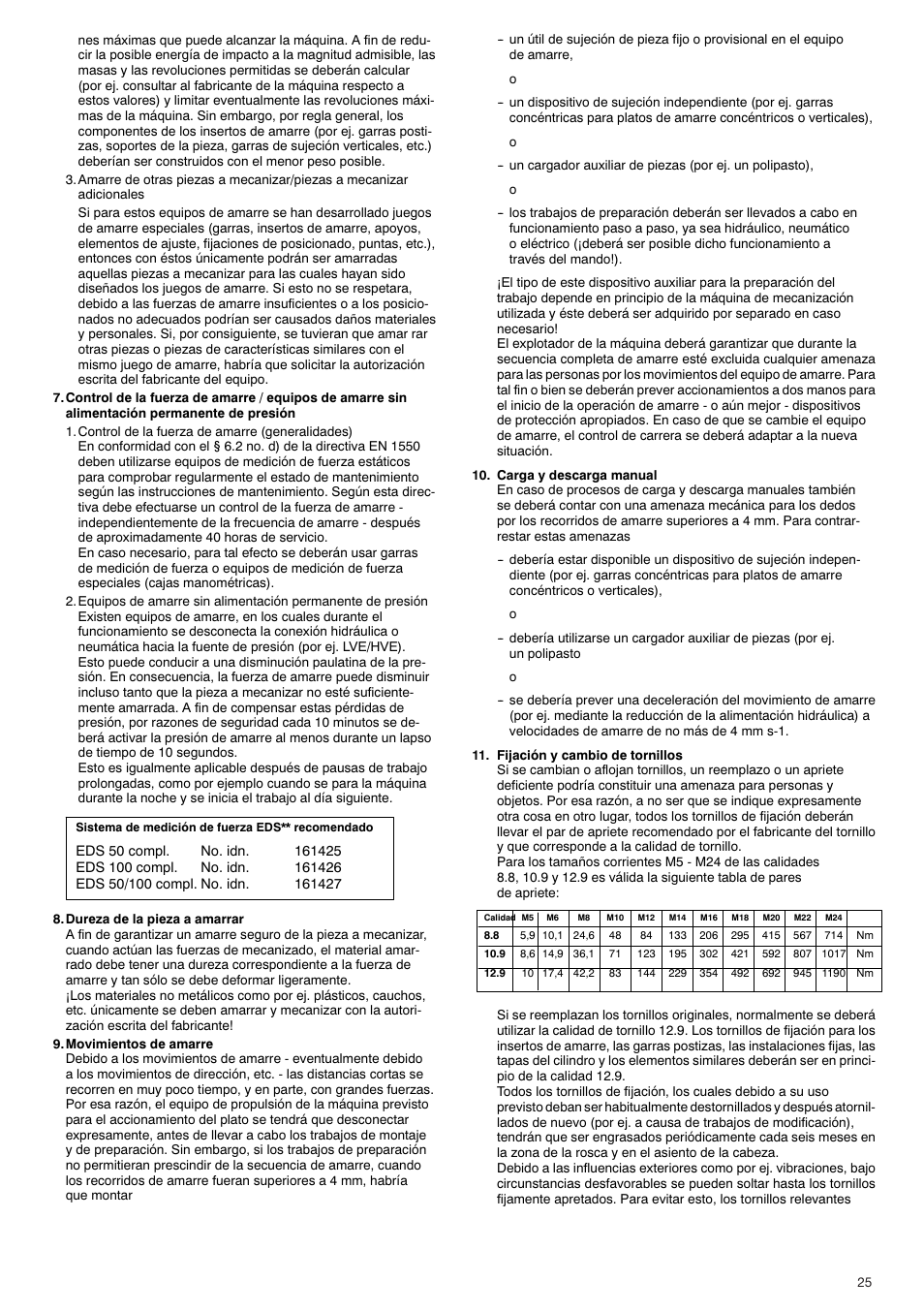 ROHM KBF-N - Power-operated ball lock draw-down chucks User Manual | Page 25 / 48