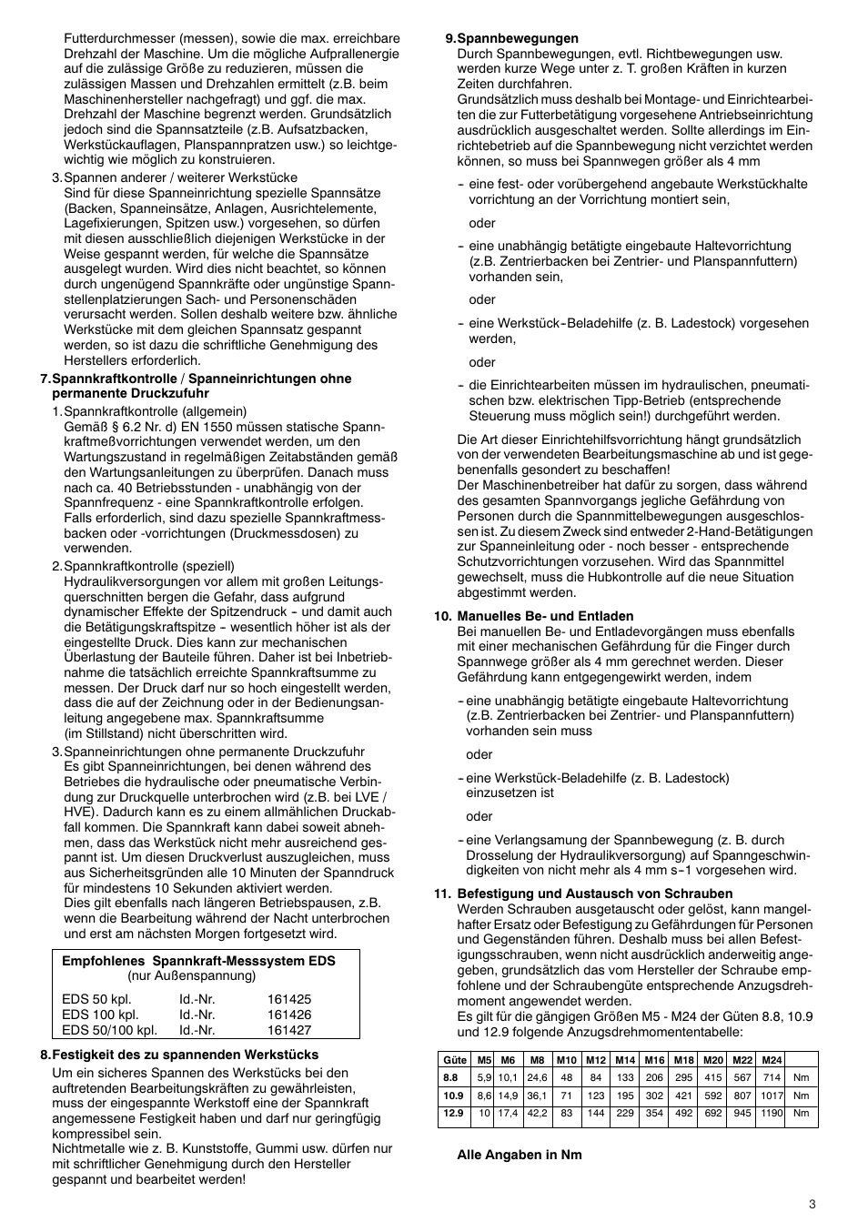 ROHM KBF-N - Power-operated ball lock draw-down chucks User Manual | Page 3 / 48