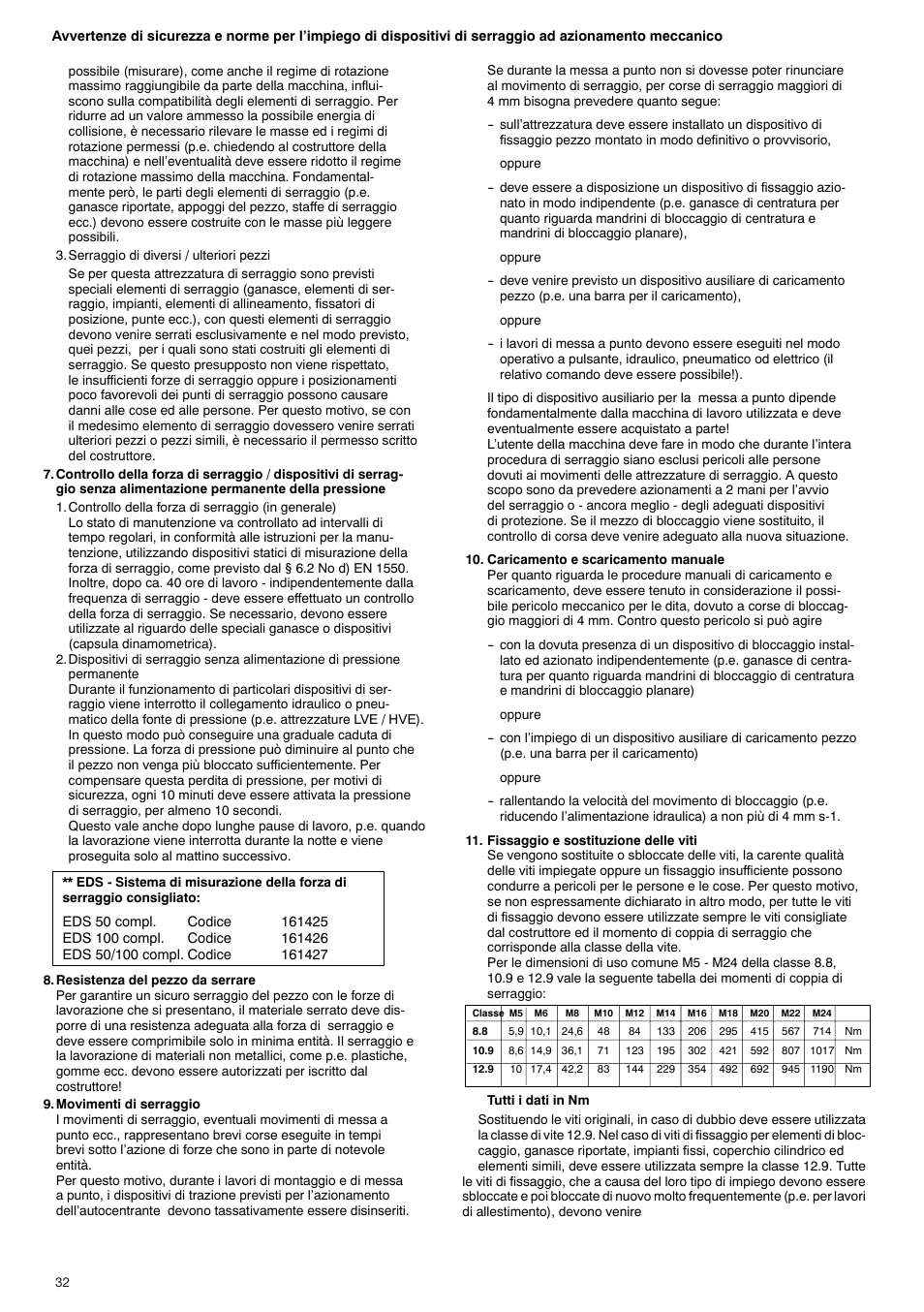ROHM KBF-N - Power-operated ball lock draw-down chucks User Manual | Page 32 / 48