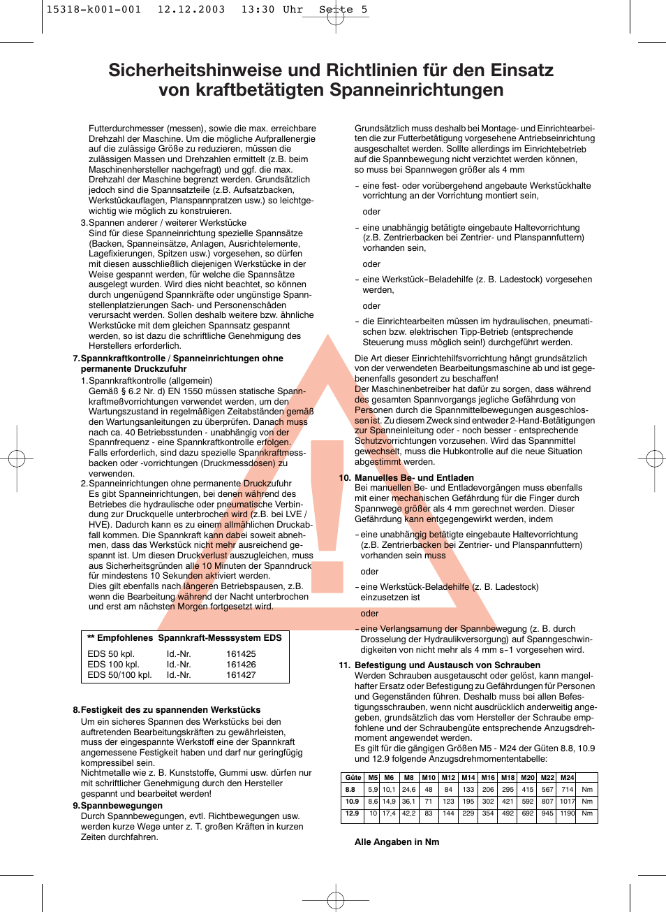 ROHM DURO-NC - Power chucks with quick-acting jaw change system User Manual | Page 4 / 35