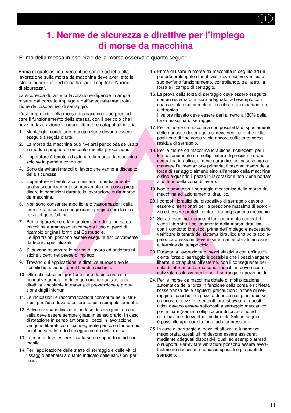 ROHM RB / RH / RBA / RBAW machine vices User Manual | Page 11 / 56