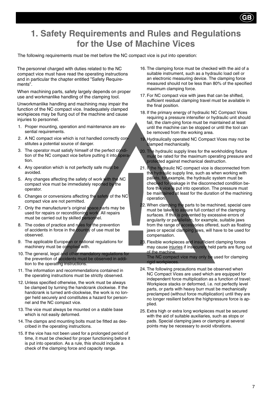 ROHM RKD NC-Compact twin vices / RKZ NC-Compact self centering vices User Manual | Page 7 / 32