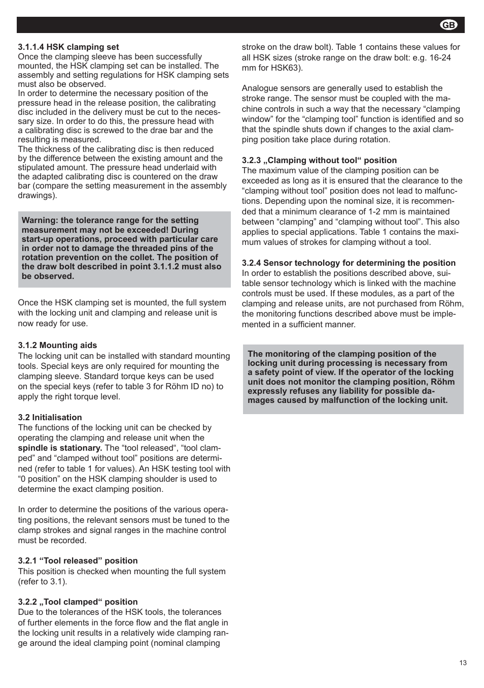 Duro-t | ROHM SUPER-LOCK User Manual | Page 13 / 28