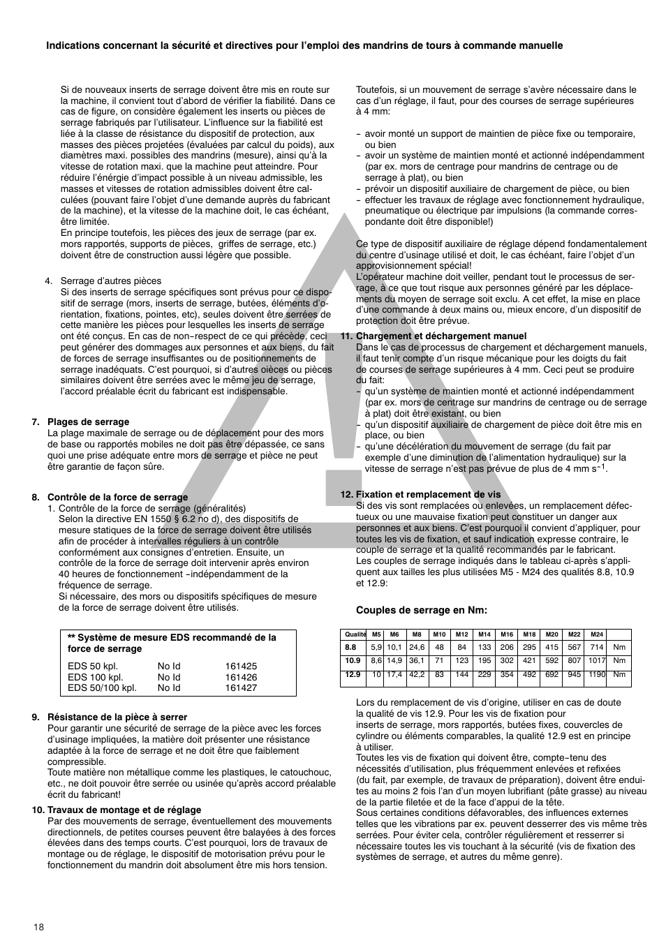 ROHM DURO - Key bar chucks User Manual | Page 18 / 42