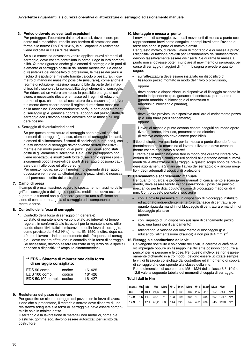 ROHM DURO - Key bar chucks User Manual | Page 30 / 42