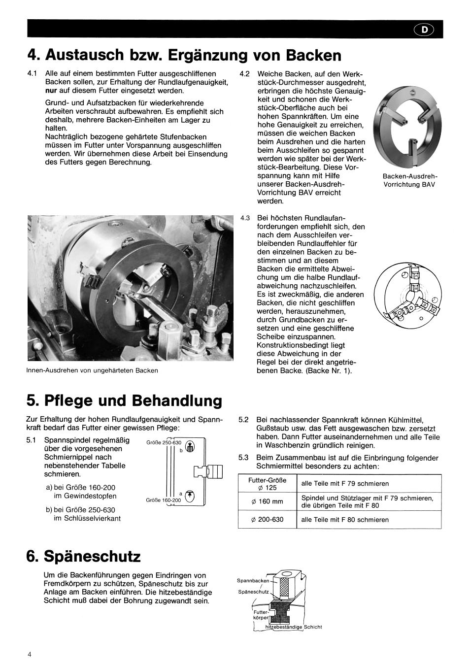 ROHM DURO - Key bar chucks User Manual | Page 4 / 42