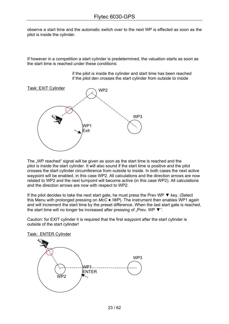 Flytec 6030-gps | Flytec 6030 * User Manual | Page 23 / 62