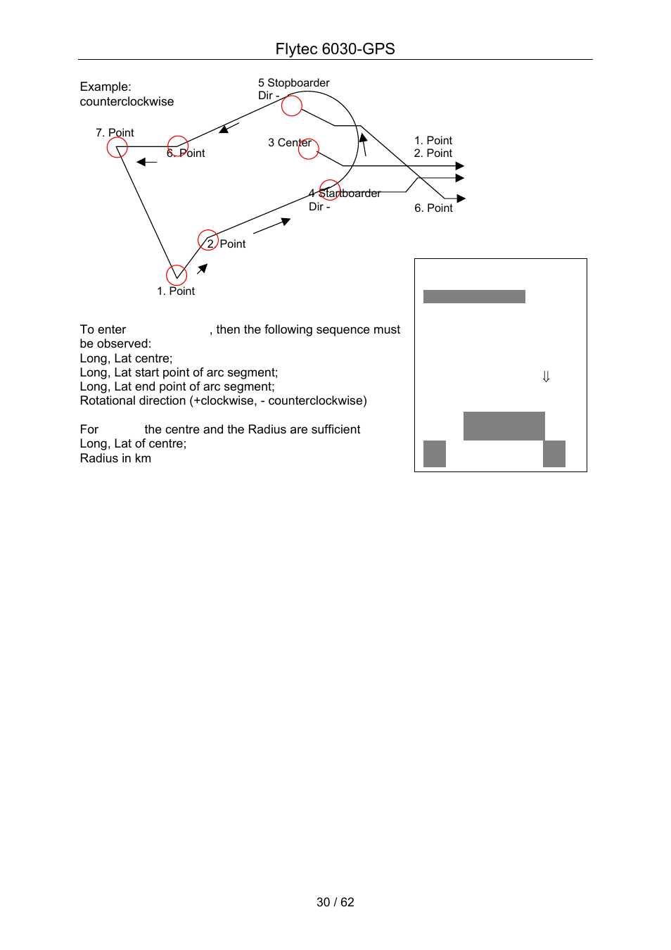 Flytec 6030-gps | Flytec 6030 * User Manual | Page 30 / 62