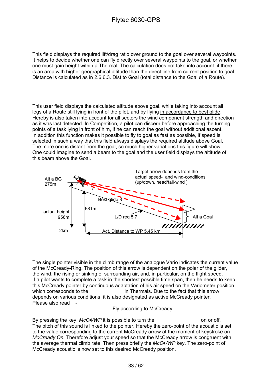 Flytec 6030-gps | Flytec 6030 * User Manual | Page 33 / 62