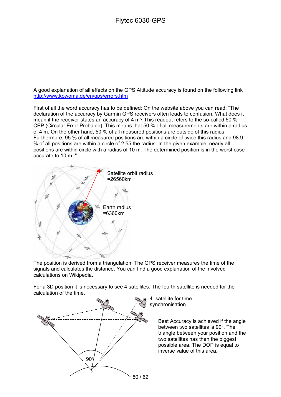 Flytec 6030-gps | Flytec 6030 * User Manual | Page 50 / 62