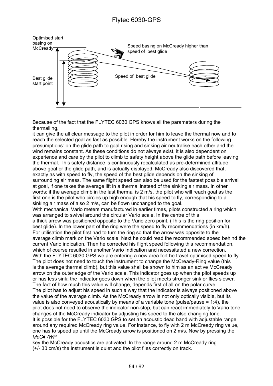 Flytec 6030-gps | Flytec 6030 * User Manual | Page 54 / 62