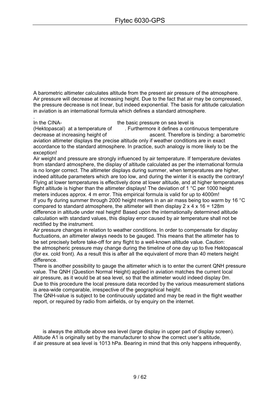 Flytec 6030 * User Manual | Page 9 / 62