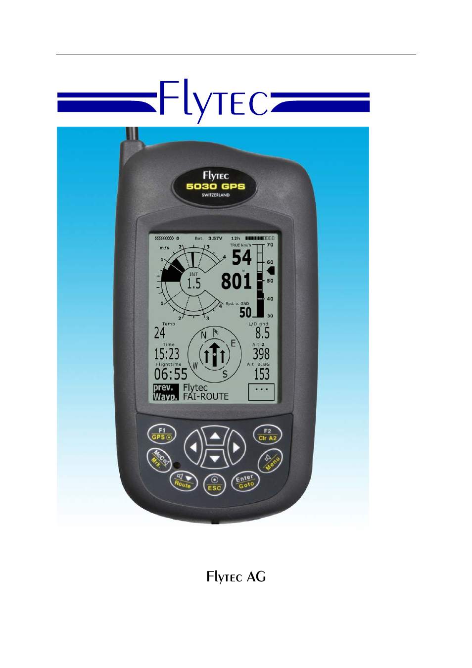 Flytec 5030 v2.24 * User Manual | 53 pages
