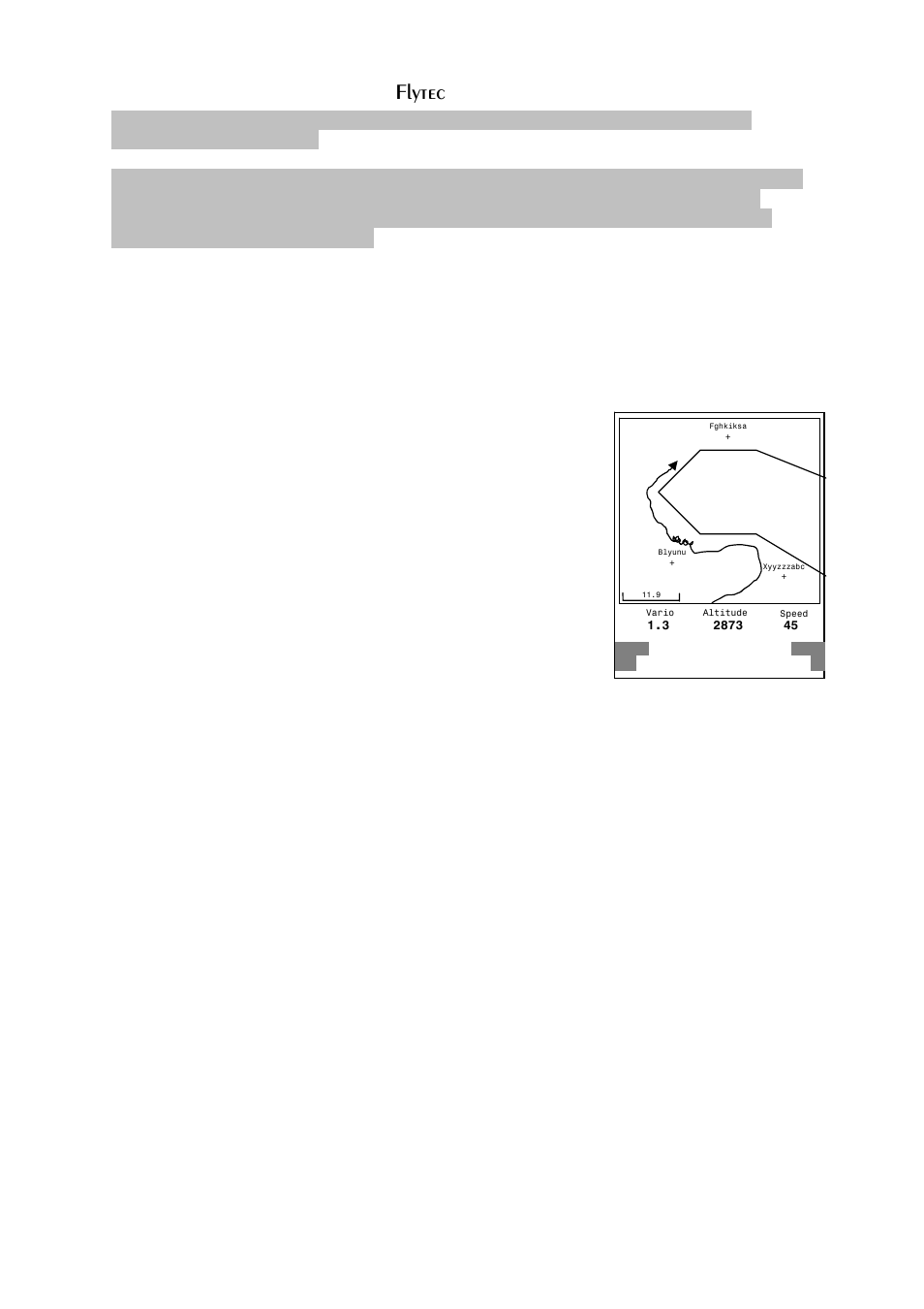 1 graphic display of flights in map format, Graphic display of flights in map format, Flytec | Flytec 5030 v2.24 * User Manual | Page 33 / 53