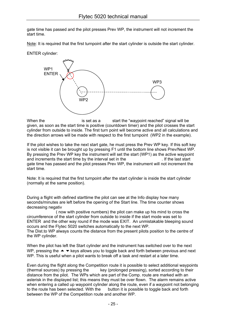 Flytec 5020 technical manual | Flytec 5020 v1.18 * User Manual | Page 25 / 34