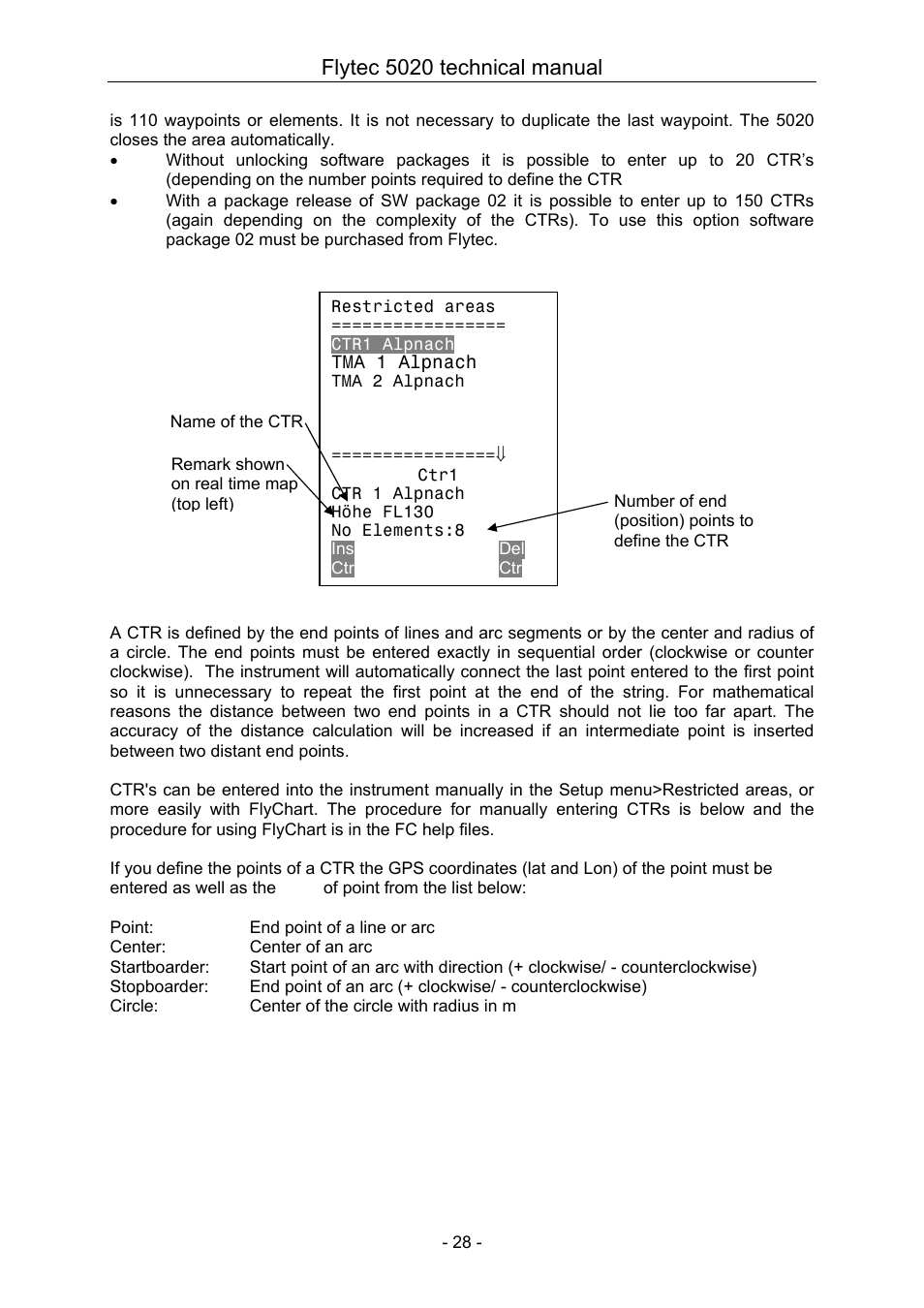 Flytec 5020 technical manual | Flytec 5020 v1.18 * User Manual | Page 28 / 34