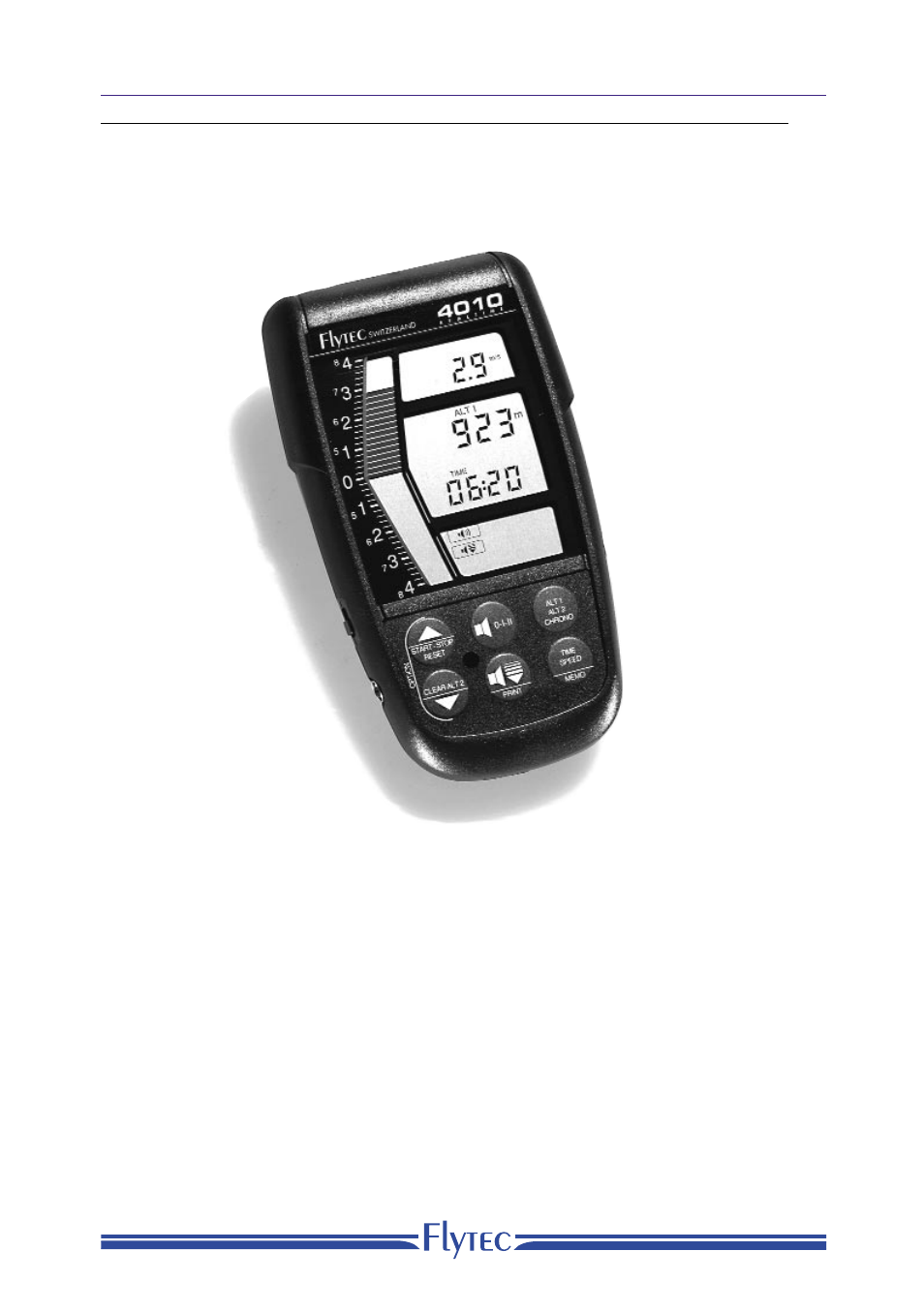 Flytec 4010 * User Manual | 25 pages