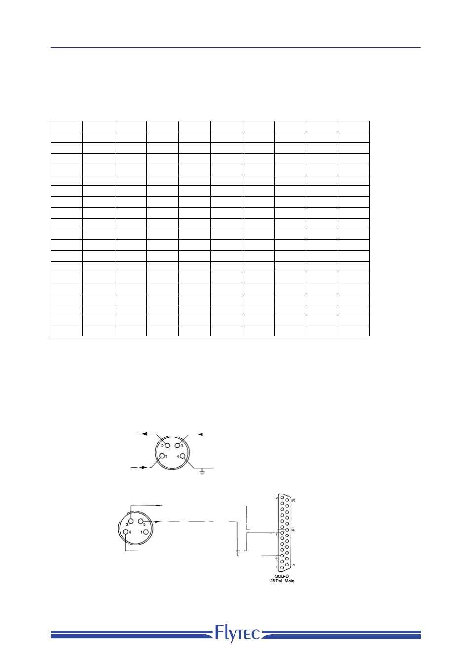 Ascii-table, Pc and printer interface | Flytec 4010 * User Manual | Page 23 / 25