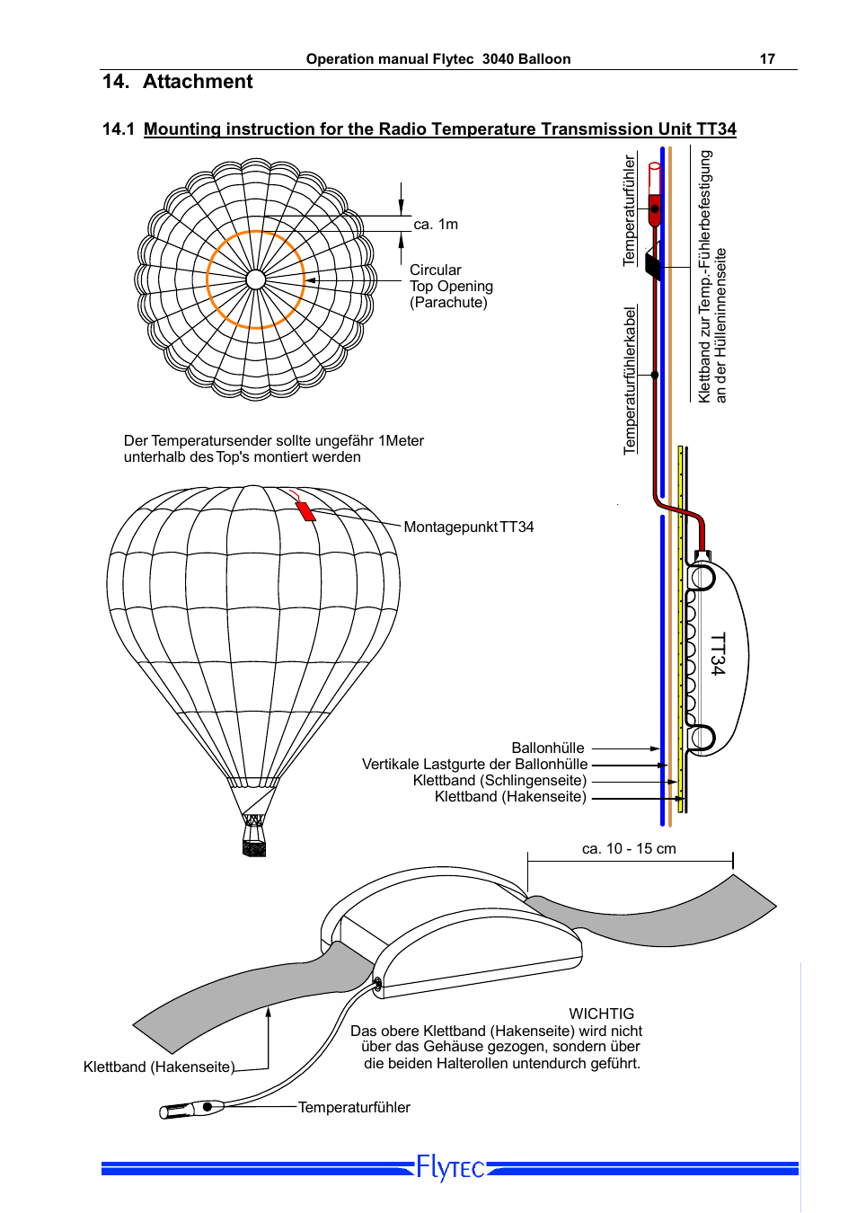 Attachment, Tt34 | Flytec 3040/TT34 * User Manual | Page 18 / 20