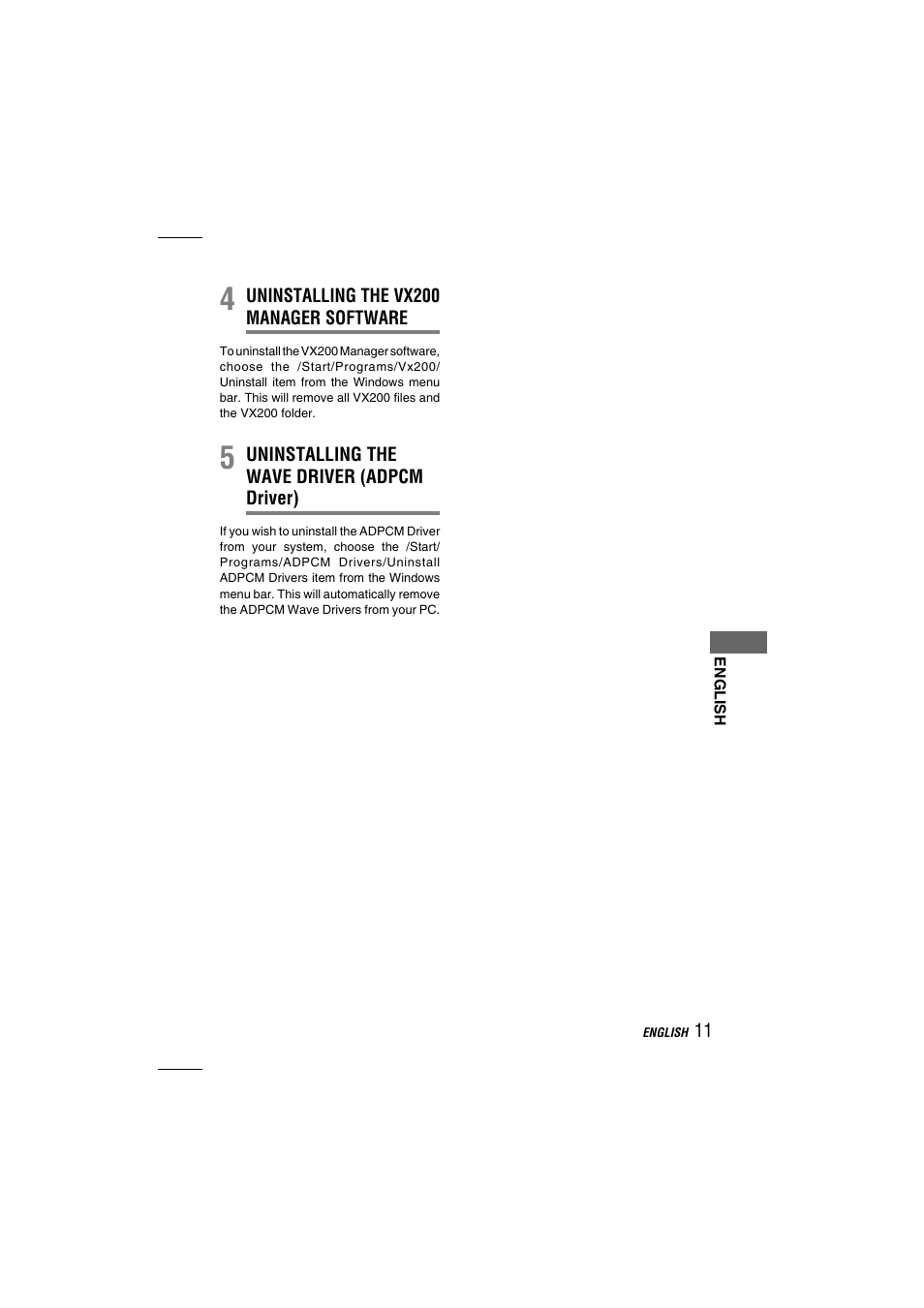 Aiwa MM-VX200 User Manual | Page 11 / 24