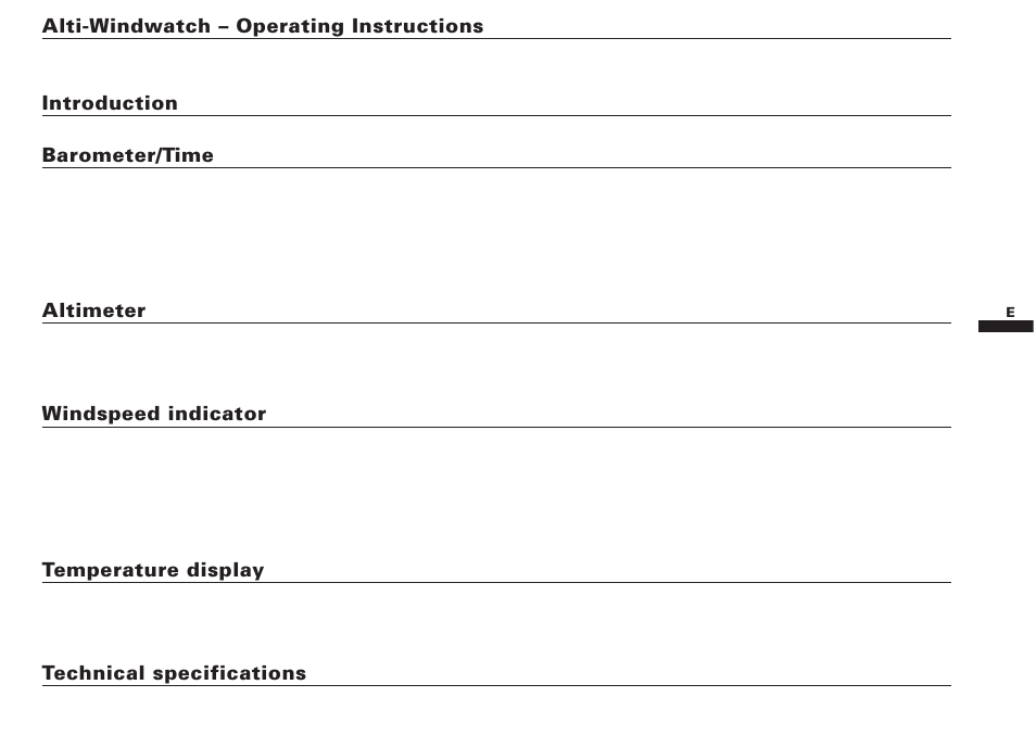 Flytec Alti Windwatch User Manual | Page 3 / 19