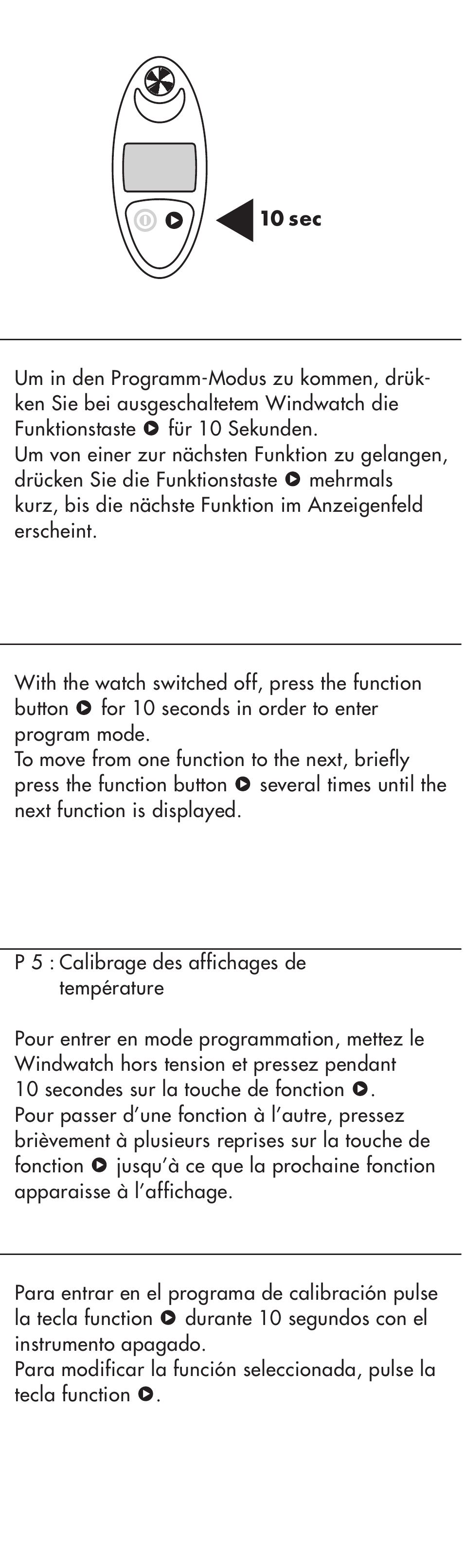 Flytec Windwatch User Manual | Page 13 / 22