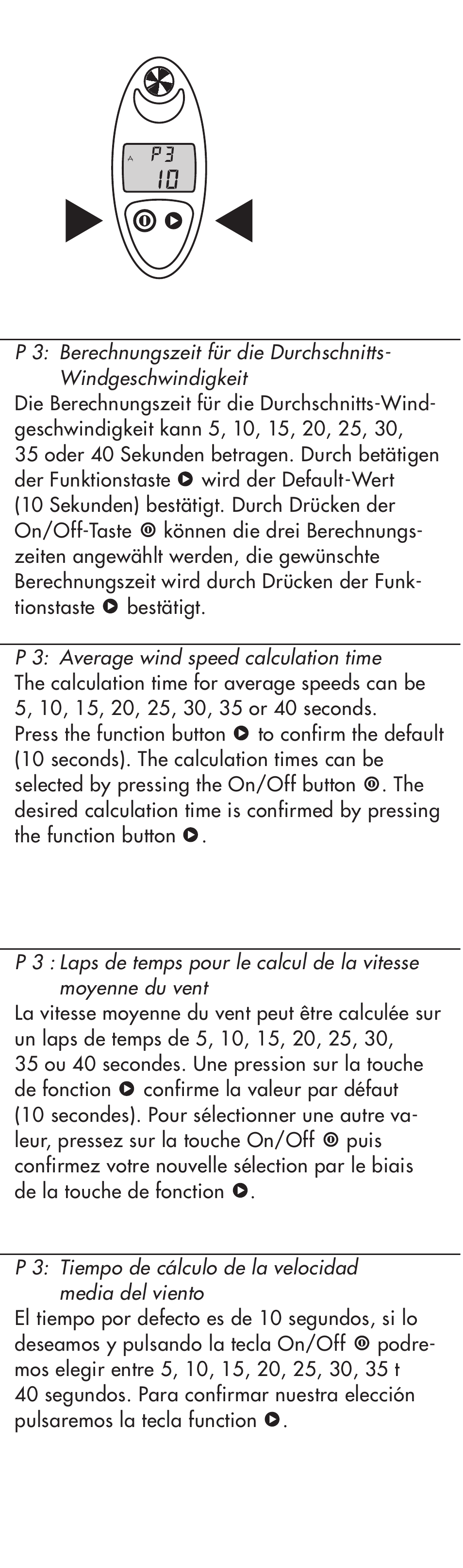 Flytec Windwatch User Manual | Page 17 / 22