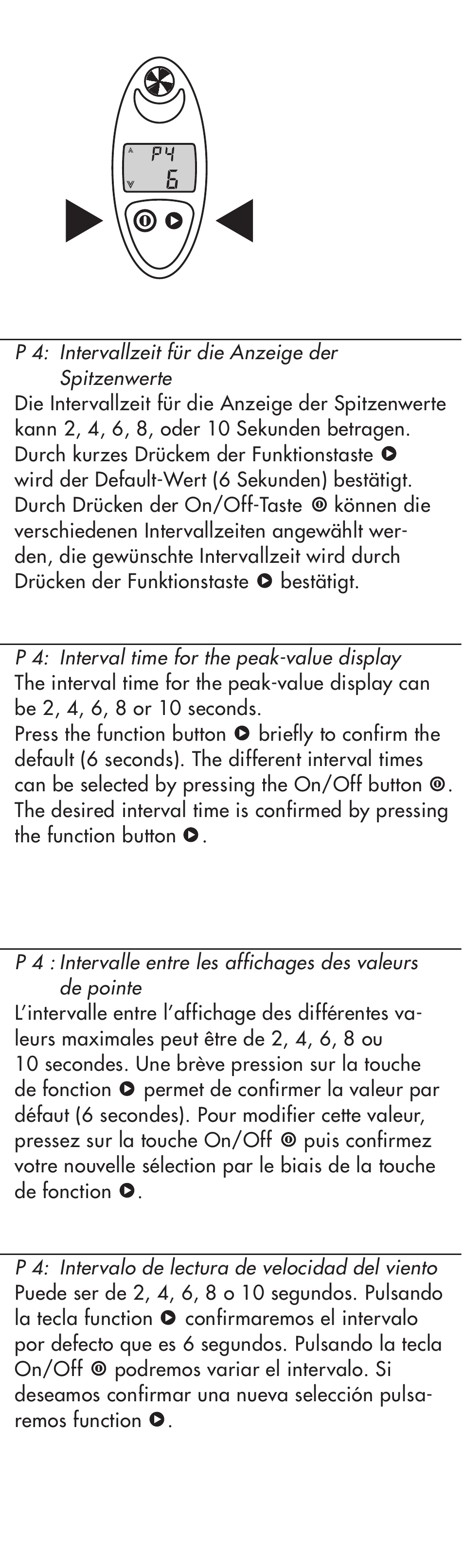 Flytec Windwatch User Manual | Page 18 / 22