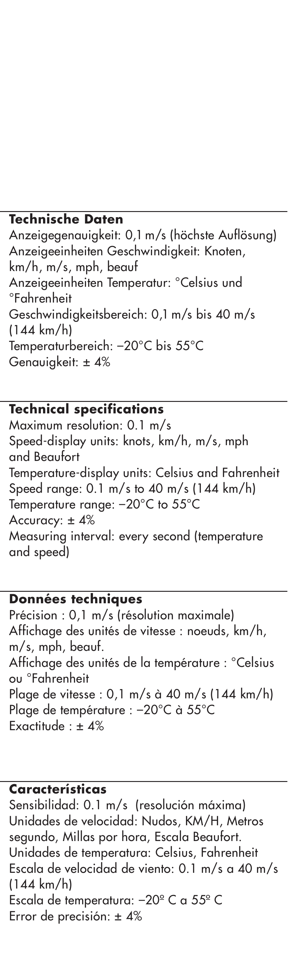 Flytec Windwatch User Manual | Page 21 / 22