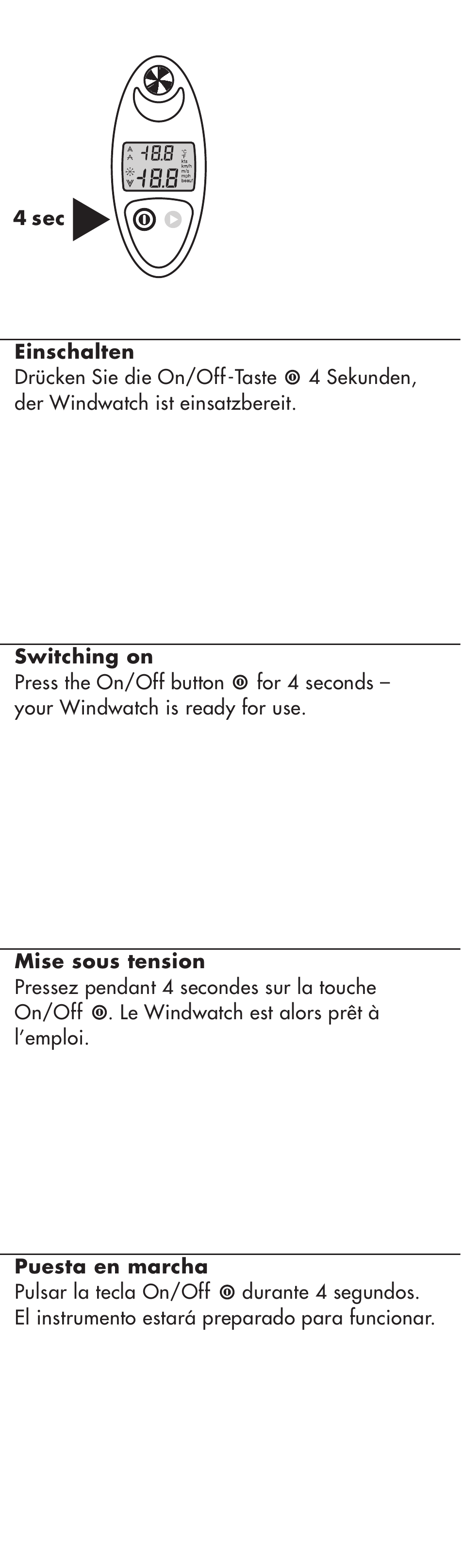 Flytec Windwatch User Manual | Page 3 / 22