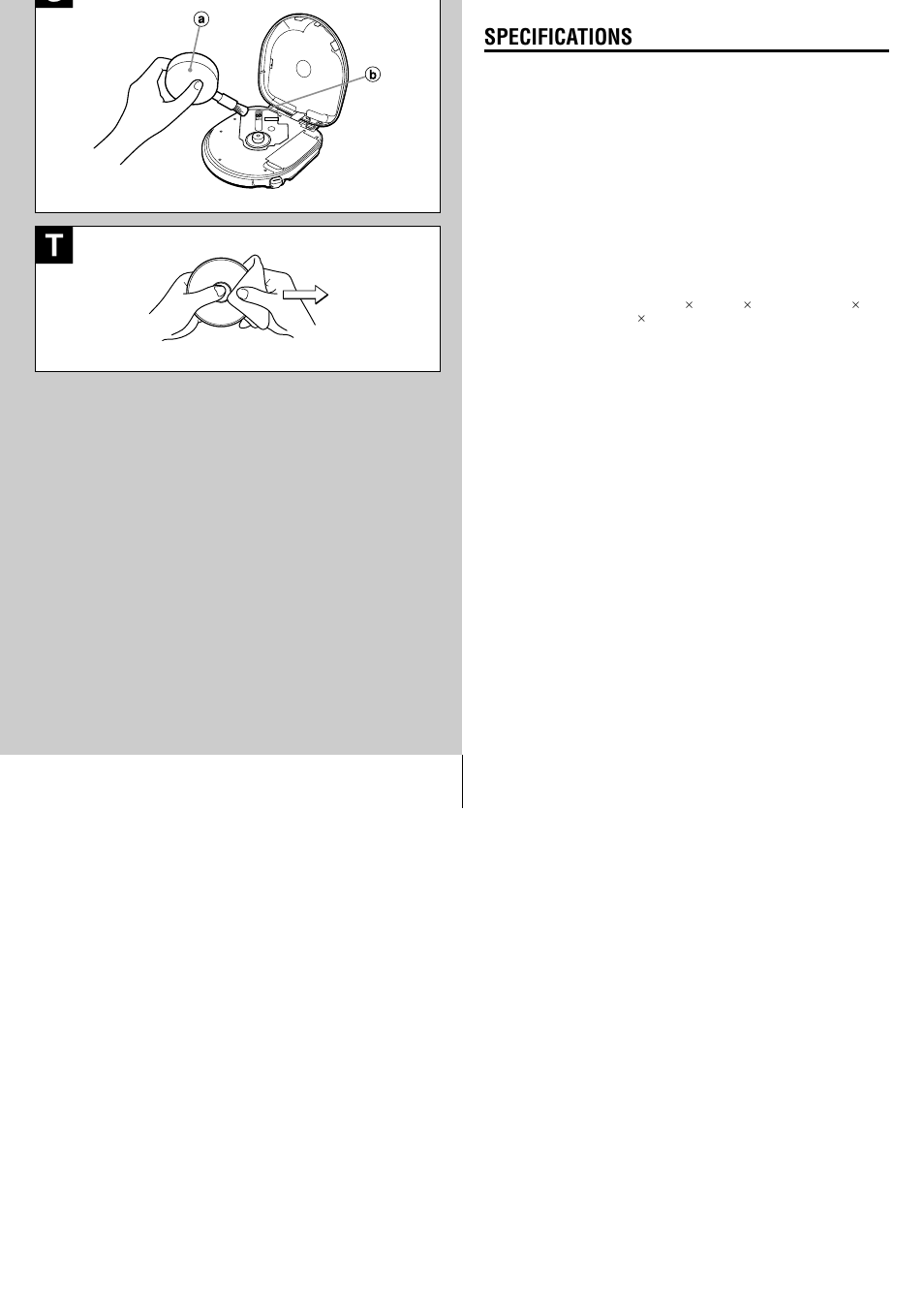 Specifications, Xp-sr311(au)e page 2 | Aiwa XP-SR311 User Manual | Page 8 / 8