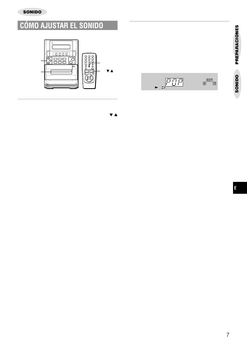 Cómo ajustar el sonido, Cómo ajustar el volumen, Ecualizador gráfico | Aiwa LCX-357 User Manual | Page 27 / 62