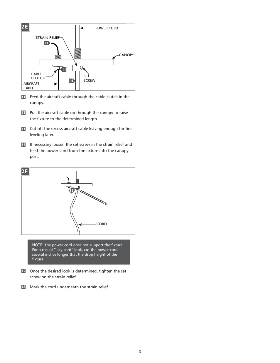 LBL Lighting Constellation Grande S User Manual | Page 3 / 8