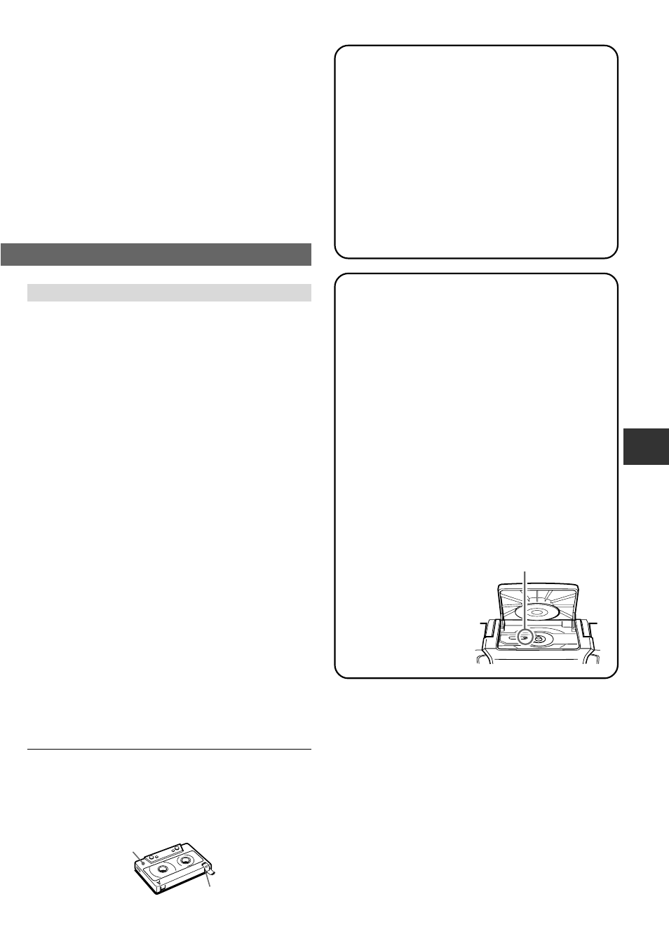 Dubbing a tape, Microphone mixing | Aiwa CA-DW539 User Manual | Page 11 / 12