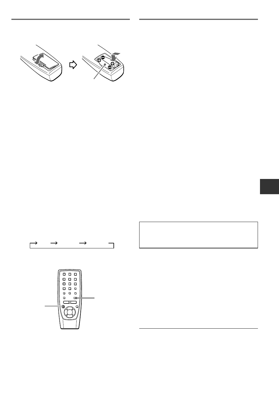 Remote control, Specifications | Aiwa CA-DW539 User Manual | Page 5 / 12