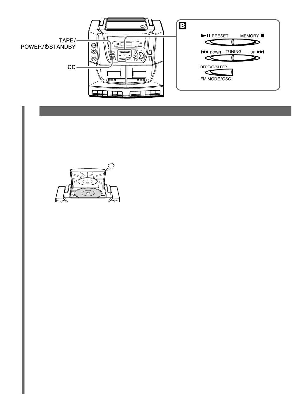 Cd operation | Aiwa CA-DW539 User Manual | Page 8 / 12