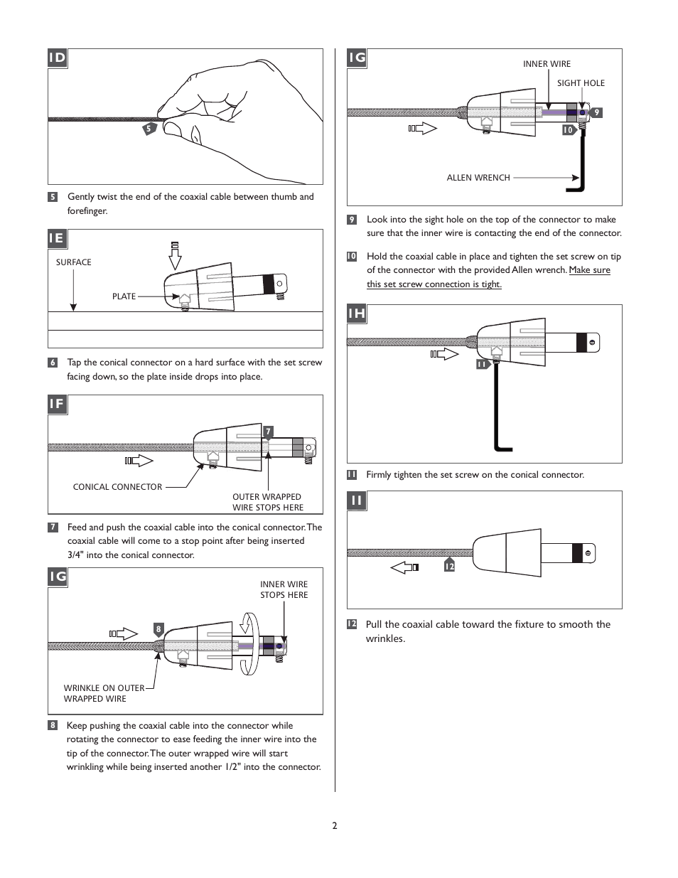 LBL Lighting Luxa User Manual | Page 2 / 4