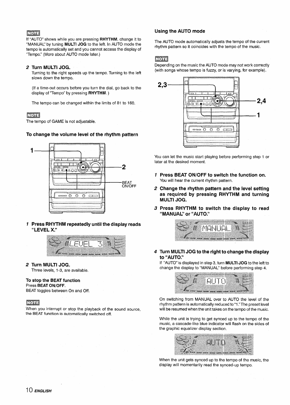 Wuti.3, Puto | Aiwa NSX-A888 User Manual | Page 10 / 92