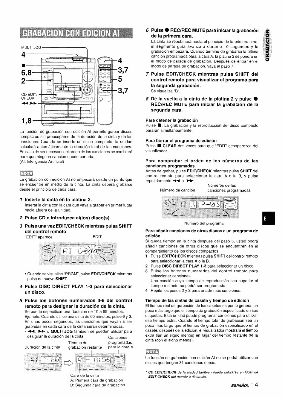 Aiwa NSX-A508 User Manual | Page 37 / 68