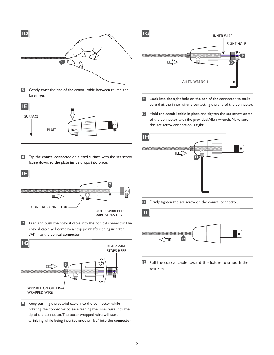 LBL Lighting Tear-SI Coax P User Manual | Page 2 / 4