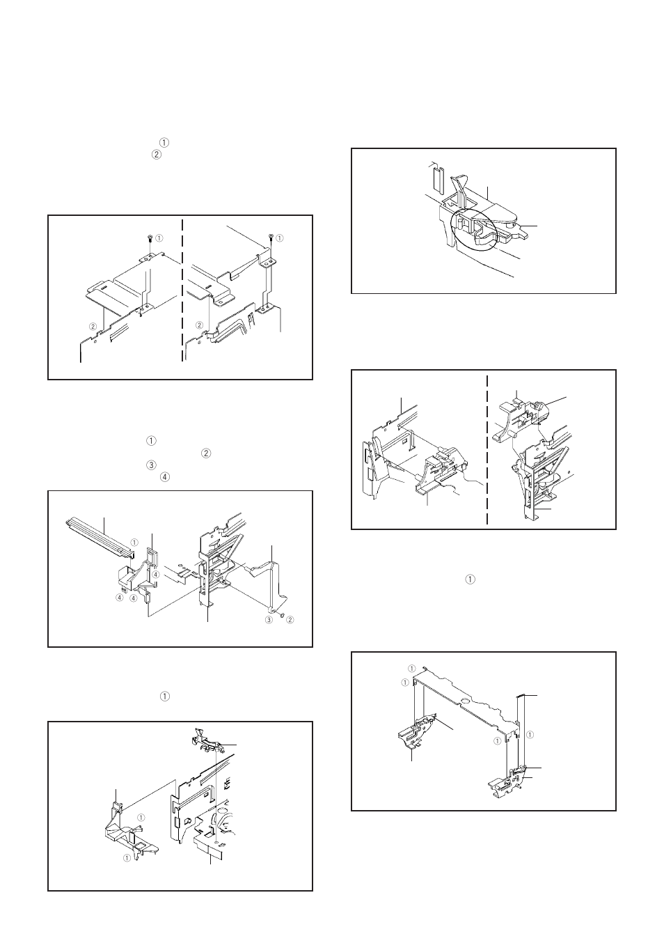 Disassembly instructions, Removal of deck parts | Aiwa HV-FX5100 User Manual | Page 5 / 84