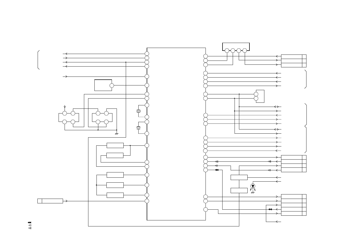 System control/servo/timer block diagram | Aiwa HV-FX5100 User Manual | Page 58 / 84