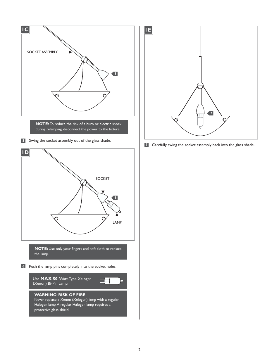 LBL Lighting Mini-Veneto P User Manual | Page 2 / 4