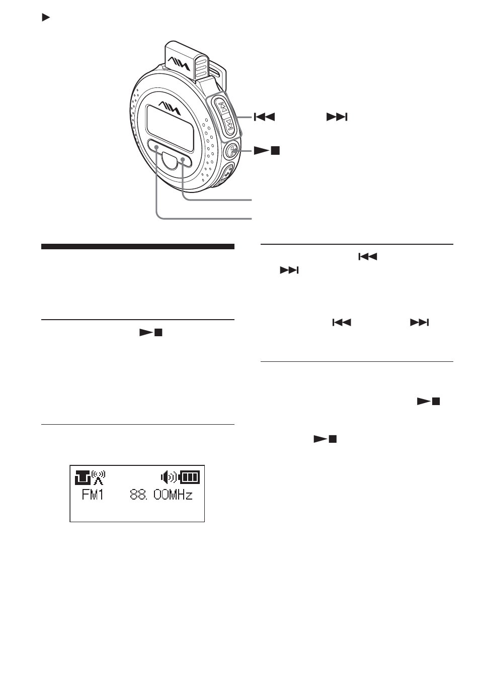 Listening to the radio | Aiwa AZ-RS1 User Manual | Page 16 / 28