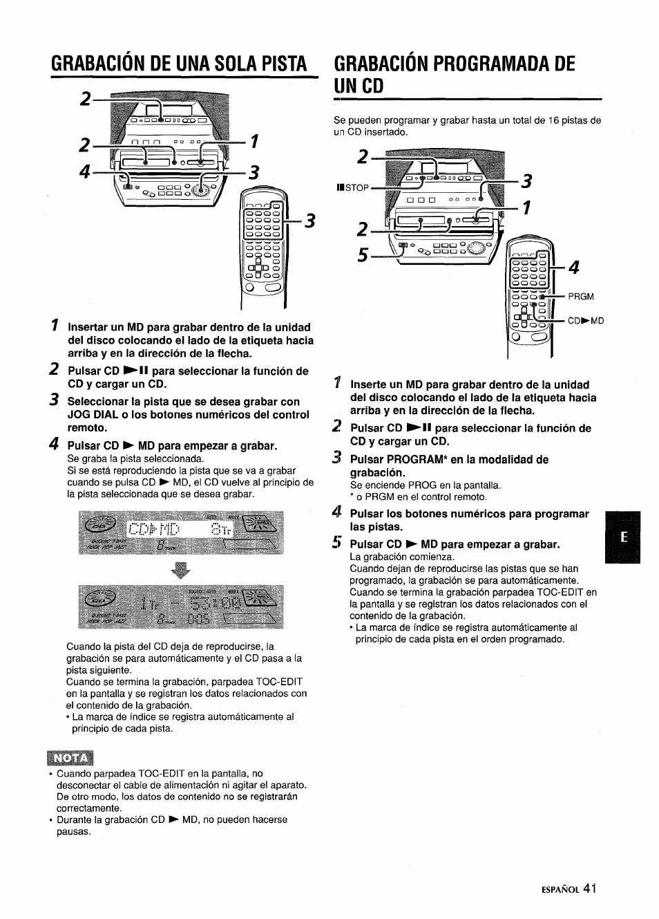 Unco | Aiwa CSD-MD5 User Manual | Page 41 / 80