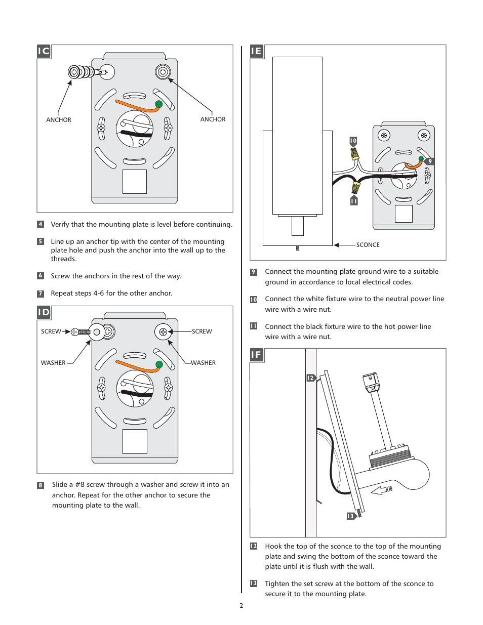 LBL Lighting Mini-Rock Candy Cylinder User Manual | Page 2 / 4