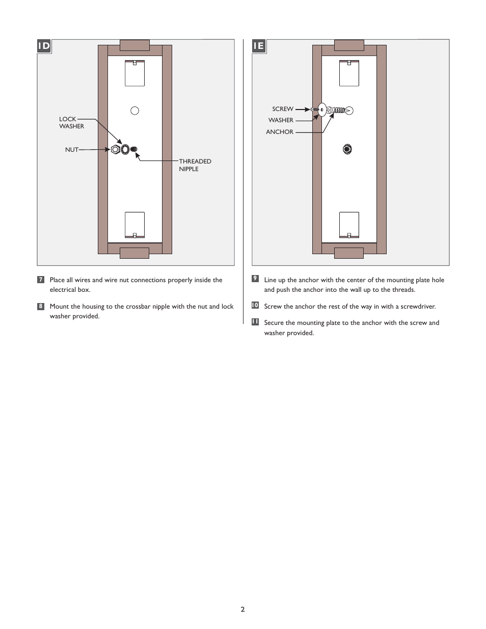 LBL Lighting Omni w/Cover Medium User Manual | Page 2 / 4