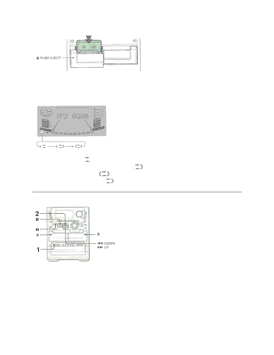 Playing back a tape | Aiwa NSX-MTD9 User Manual | Page 32 / 66